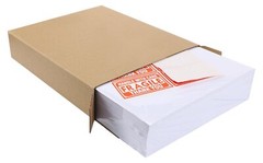 200-20000 8.5×5.5 Shipping Labels Round Corner Half Sheet Self Adhesive Labels