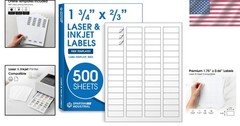 30000 Stickers Mailing Labels – Laser & Inkjet Printers
