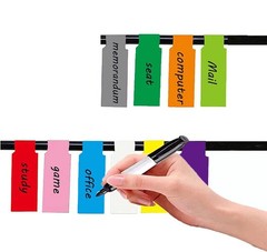 300pcs Cable Labels, 10 Colors Colorful Cord Labels Self Adhesive Waterproof …