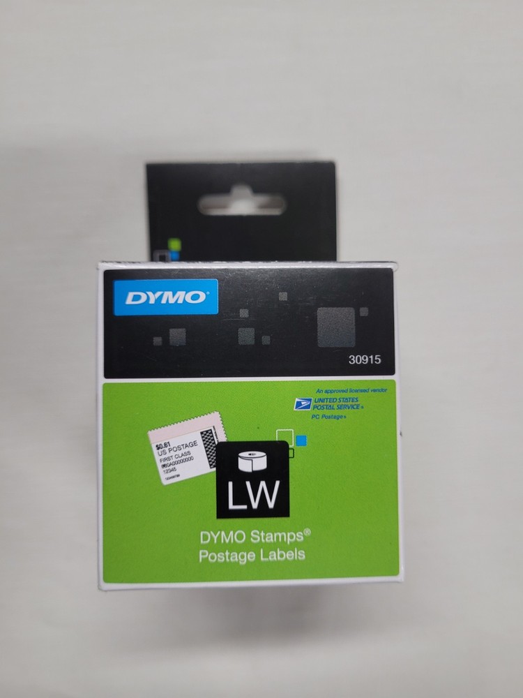 Dymo Stamps Postage Labels 30915 200 Count Roll New Factory Sealed