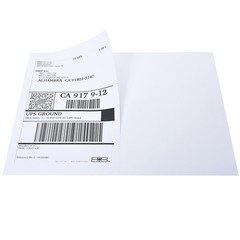 Max.20000 8.5×5.5 Shipping Labels Half Sheet Self Adhesive 2 Per Sheet UPS FeDex
