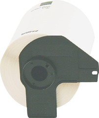 Genuine DK-1241 Die Cut White Labels, 4 X 6 Inch Individual Labels, Large Shippi