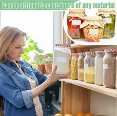 7500 Pieces Removable Food Labels for Containers 1 x 2 Inch Date Stickers Wat…