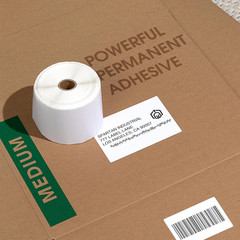 2.25″ X 1.25″ Direct Thermal Labels (10 Rolls, 1000/Roll) Perforated Barcode Ad