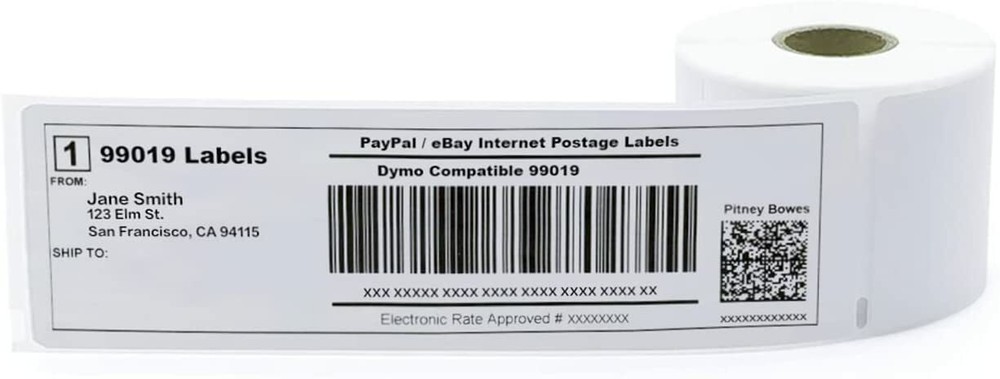 For DYMO99019 1-Part Internet Postage 150 Labels 400 450 Twin Turbo Duo 4XL EL40