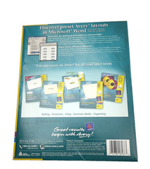 Avery 18167 Return Address Label Laser/Inkjet 1/2-Inch X1/3/4-Inch 800/Pk White