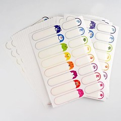 480 Waterproof Baby Bottle Name Labels Write-On School Name Labels Stickers Tags