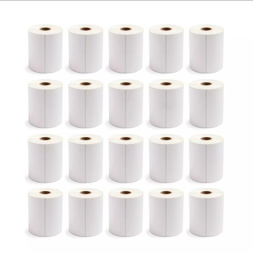 4″ x 6″ Direct Thermal Shipping Labels with 300 Labels/Roll Zebra Rollo Printers