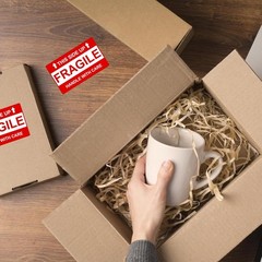 210 Pcs Fragile Stickers, 3X5 Inch Fragile Labels for Shipping