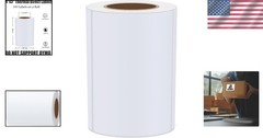 Versatile 4×3 Inch Thermal Labels – 300 Self-Adhesive for Rollo & Zebra Printers