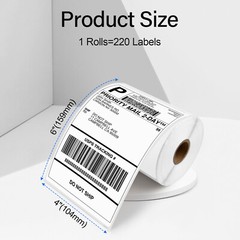 USPS Shipping Labels 4″ x 6″ for Rollo, Munbyn, Jadens, Label Range LP620 LP320