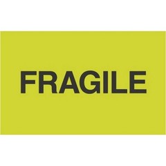 3″ x 5″ Fragile Labels (500 per Roll)