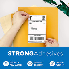 – Compatible Direct Thermal Labels Replacement for DYMO 1744907 (4″ X 6″) Shippi