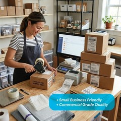 BPA Free Shipping Labels – Zebra & Rollo Printers