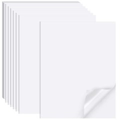 Printable Sticker Paper Inkjet Printer 40 Sheets 8.5×11â€ Matte Sticker Printer