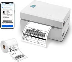 4X6 Thermal Shipping Labels – 4000 Labels, 8 Rolls, Compatible with Rollo & Zebr