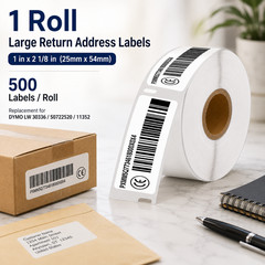 LW 30336 Multi-Purpose Labels For LabelWriter Printer 1″ x 2-1/8″ 500 Labels/R