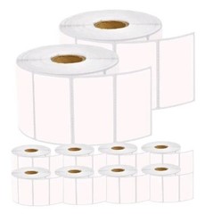10Rolls 1000 Labels 2.25×1.25 Direct Thermal for Zebra LP 2824 2844 Eltron ZP450