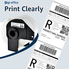 Replacement with Brother QL DK-1202 Shipping Labels 2.4″x3.9″ 300/Roll 20 Rolls