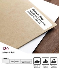 [3×105 pcs] Address Labels, 3 Rolls 0.98”x2.64” (25x67mm) M110 M100 M220 M2…