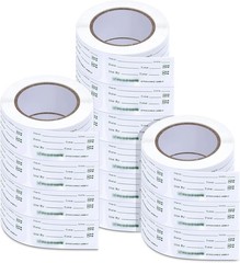 7500 Pieces Removable Food Labels for Containers 1 x 2 Inch Date Stickers Wat…