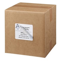 Avery Printable Shipping Labels 3-1/3″ x 4″ White 150 Labels Sure Feed