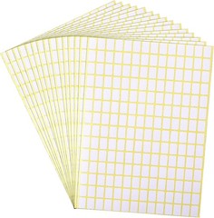 2940Pcs Matte Small White Labels Stickers Blank Labels Removable Price Tags