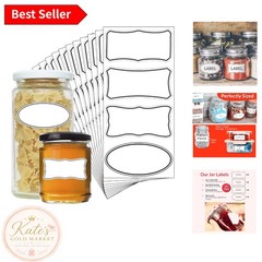 Essential 64 Pack Freezer Labels – Easy Peel, No Residue, Waterproof Quality