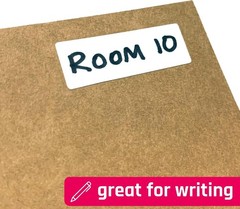 Effortless Labeling with 4000 Matte White Stickers – Perfect for Pricing & More