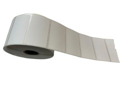 3.5″x1.25″ Direct Thermal White Barcode Labels 1″ Core (2) RLS of 1000 EA