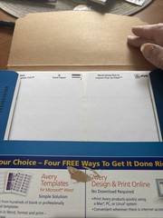 Avery Easy Peel Address Labels # 5160 Open Box A Few Used