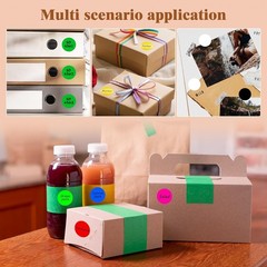 1050 PCS Color Coding Dot Stickers | 10 Vibrant Labels for Easy Organization