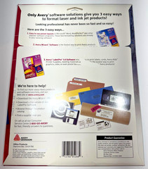 Avery Laser 5266 Assorted File Folder 1/3 Cut White 30/Sheet, 22 Sheet, 660 Lbls