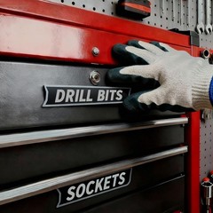 12 Pack Magnetic Toolbox Labels, 3DPrinted & Reusable Organizers for Steel To…