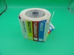 ULINE HMIL D.O.T. LABEL STICKER ROLL 4″x4″