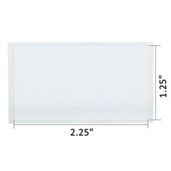 6000 labels 2.25×1.25 Direct Thermal Barcode Labels Zebra LP2824 TLP2824 LP2844