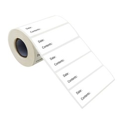 500 Freezer Refrigerator Food Labels Reminder Water Oil Resistant in Roll
