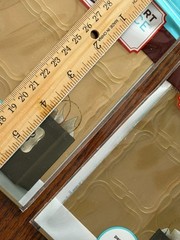 Embossed 18 labels, adhesive, 3 packs, new Avery Martha Stewart