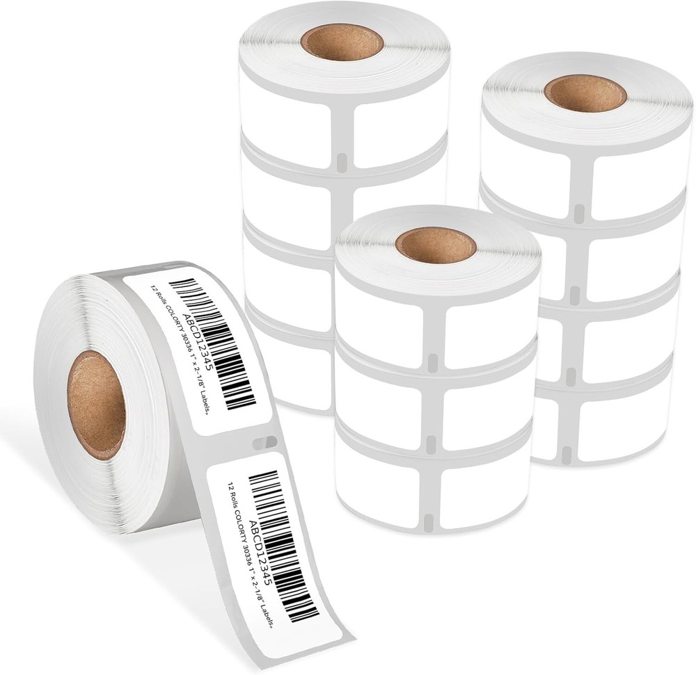 Compatible DYMO 30336 1″ x 2-1/8″ Rerurn Address Labels Labelwriter 450,4XL