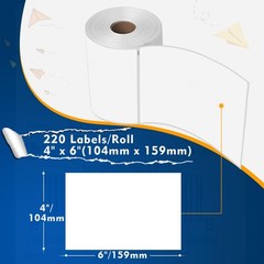L LIKED 30 Rolls Shipping Labels 4×6 for Dymo Rollo