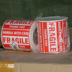 1-10 Rolls 2×3 Mailing Fragile Labels FRAGILE HANDLE WITH CARE Stickers 500/Roll