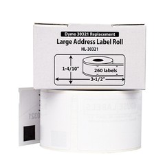 DYMO 30321 Direct Thermal Address Labels (1-4/10″ x 3-1/2″) – (12) Rolls of 260