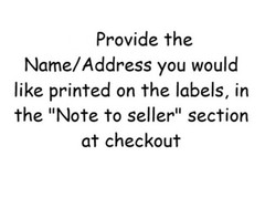 30 GINGERBREAD MAN CHRISTMAS PERSONALIZED RETURN ADDRESS LABELS 1 in X 2.625 in