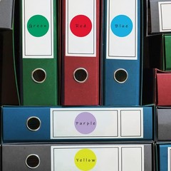 1“ Red Circle Dot Stickers Color Coding Labels, 1000PCS 2 Rolls