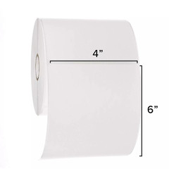 1 Roll label 4×6 Direct Thermal Shipping 250 labels Zebra Eltron ZP450 2844