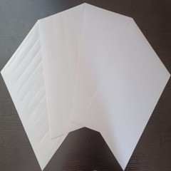 Barcode Address and Shipping Label Self Adhesive Poster Sticker