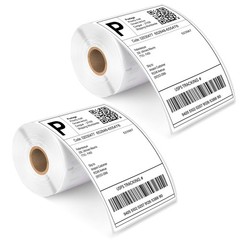 4×6 Thermal Labels, 440 Shipping Labels (2 Rolls) Compatible with DYMO LabelW…