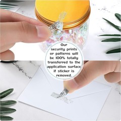 Marspark 1000 Pieces Silver Security Tamper Evident Seals Stickers Void Original
