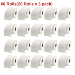 60 Rolls DYMO 4XL Direct Thermal Shipping Postage Labels 4×6 1744907 compatible