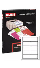 ULINE S-6944 Premium Laser Labels 3-1/2″ x 2″ 7 Packs 1000/Box NEW Bulk Lot